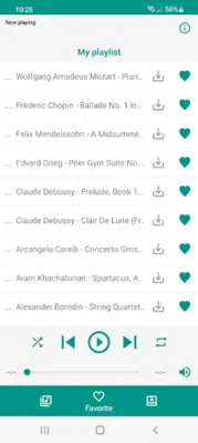 Famous Classical Film Music android App screenshot 2